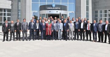 Başkan esnaf temsilcilerini ağırladı