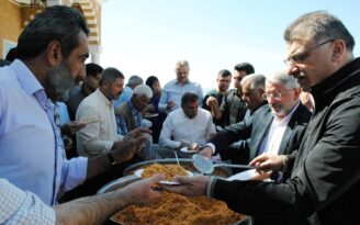 ÇESOB’tan 10 bin kişiye Ahilik pilavı