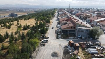Sanayi Sitesi’ne bir bağlantı yolu daha