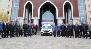 Çorum emniyet teşkilatına 7 yeni araç