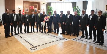 Muhtarlardan Başkan Aşgın’a ziyaret