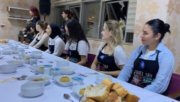 Atatürk’ün sevdiği yemekleri yaptılar