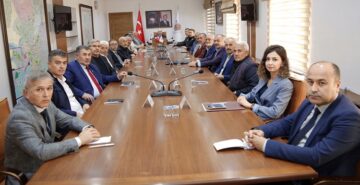 Muhtarlar ile asayiş ve huzur toplantısı