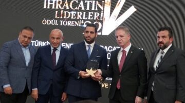 Ahlatcı ihracat birincisi ödülü aldı