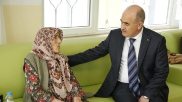 Nazende nine huzurevine yerleştirildi