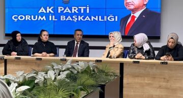 Ak partili kadınlar ile bir araya geldi