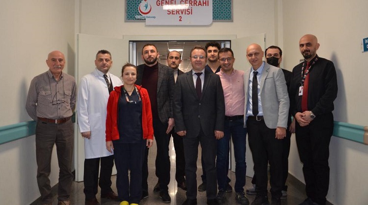 Genel cerrahide başarılı operasyon