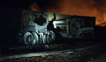 Köydeki yangında herşeyini kaybetti!