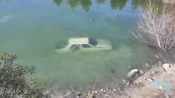 Araç baraja uçtu 1 kişi öldü!