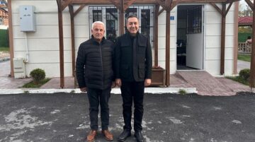 Mahalle muhtarları ile görüştü