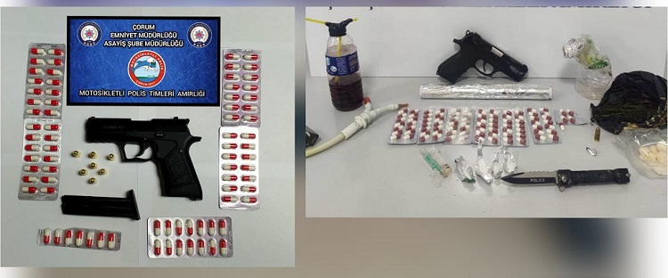 Polisin şok denetimlerinde ele geçirildi!