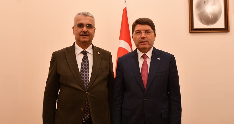 Ahlatcı Adalet Bakanı ile görüştü