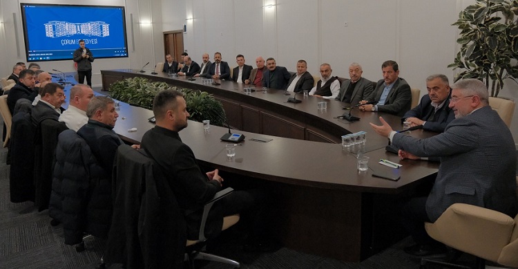 Başkan esnaf temsilcileriyle buluştu