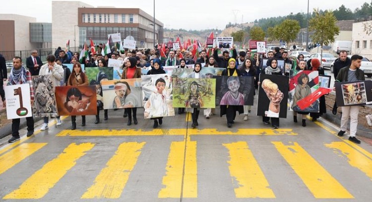 Hitit’de sessiz yürüyüş gerçekleştirildi