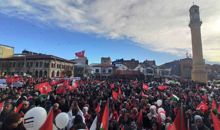 Çorum Filistin için tek yürek oldu!