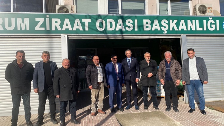 Tahtasız çiftçi temsilcilerini dinledi