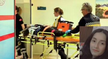 Çatıdan düşen genç kız kurtarılamadı