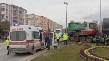 Çevre yolunda kaza ucuz atlatıldı!