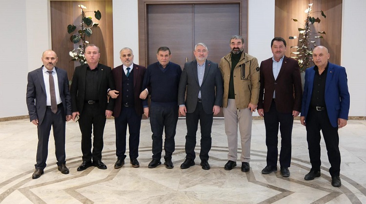 Esnaf temsilcilerinden Aşgın’a ziyaret