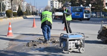 Rögar kapaklarının kot farkı gideriliyor