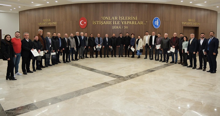 Başkan’dan meclis üyelerine vefa