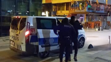 Mahalle bekçilerinden kaçmaya çalıştı!