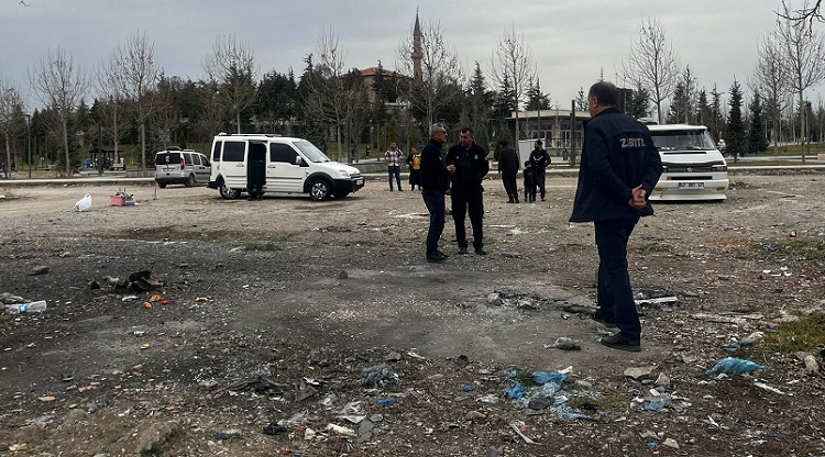 Zabıtadan konargöçer dilenci operasyonu