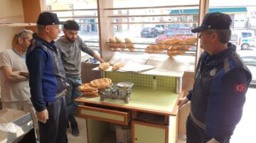 Zabıtadan fırınlara sıkı denetim