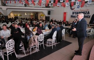 İftar sofrasında ilk oruç açıldı