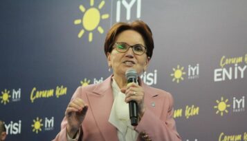 Meral Akşener Çorum’da sert konuştu!