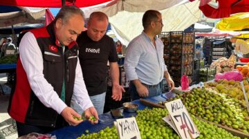 Semt pazarlarında yoğun denetim