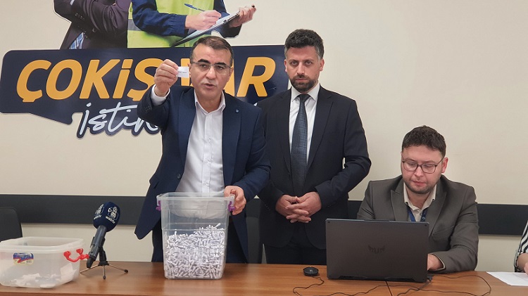 Geçici işçi adayları kurayla belirlendi