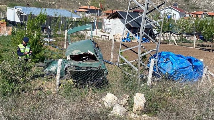 Kaza yaptı Jandarma ekipleri buldu!