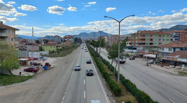 Çorum karayolunda yoğunluk arttı