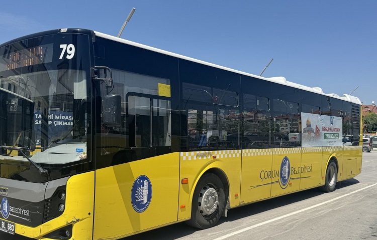 Belediyeden Filistin’e destek mesajı