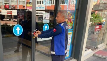 Zincir market şubesi mühürlendi