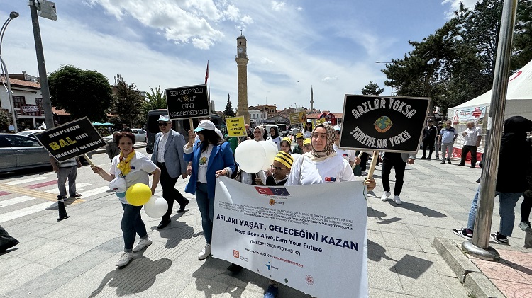 Dünya Arı Günü’nü yürüyüşle kutladılar