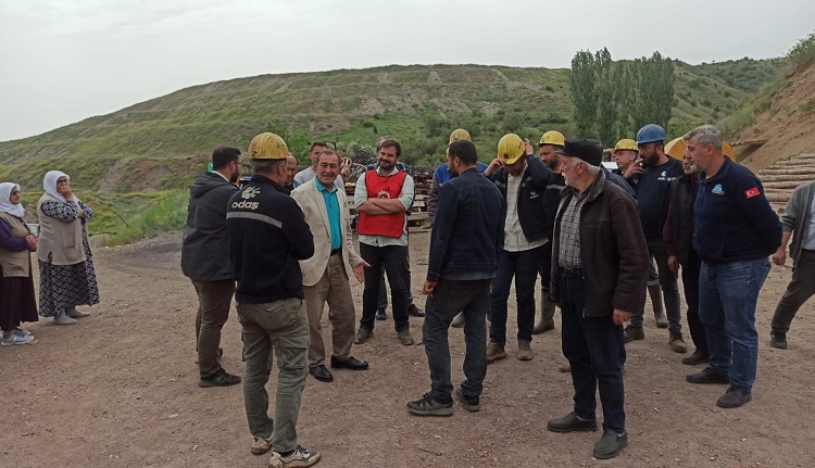 Genel Başkan’dan işçilere destek