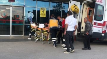 Uçuruma yuvarlanan kişi ağır yaralandı