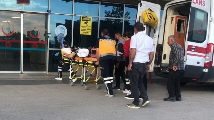 Uçuruma yuvarlanan kişi ağır yaralandı