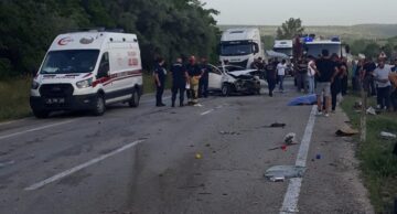 Kazada eşini ve kayınvalidesini kaybetti