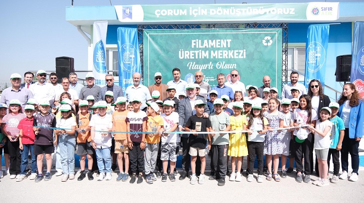 Belediye Filament üretim tesisi açtı