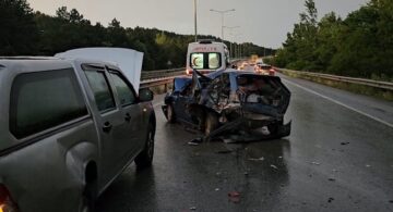 Sıklık mevkiinde zincirleme kaza!