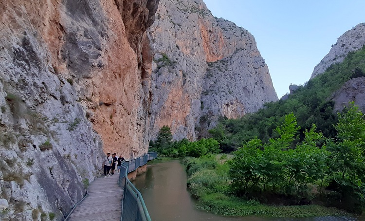 İncesu kanyonuna ziyaretçi akını