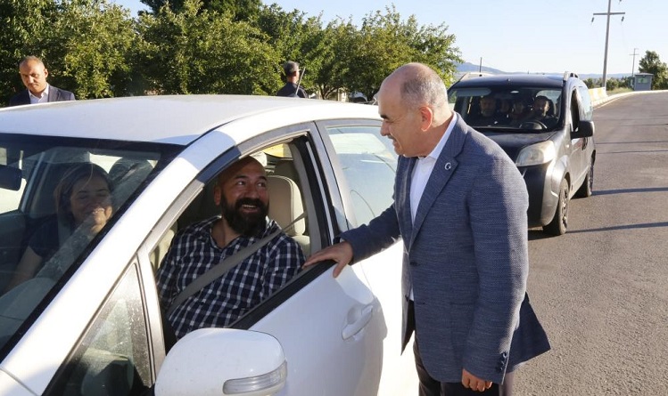 Yoğun bir bayram trafiği var!