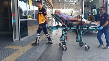 Acemi kasaplar hastanelik oldu