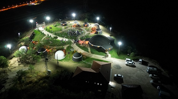 Oba’da gece yürüyüşü etkinliği