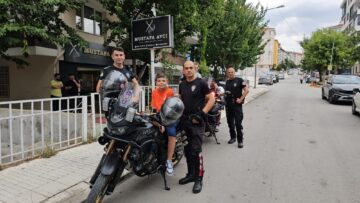 Yunus polislerinden Çınar’a sürpriz