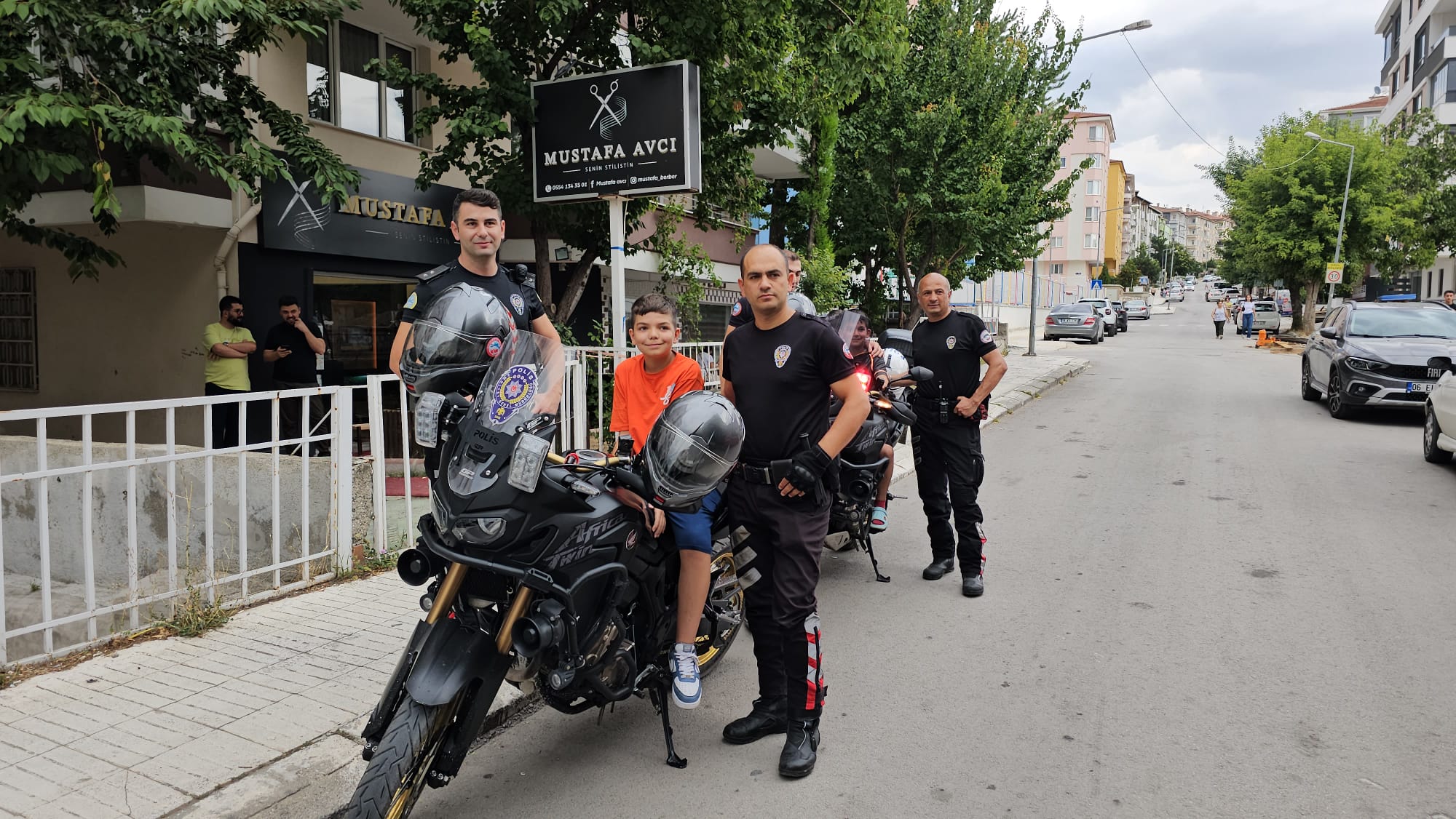 Yunus polislerinden Çınar’a sürpriz