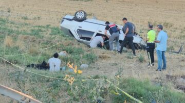 Kazada anne öldü bebeği ağır yaralandı